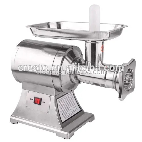 Commercial Electric Grinder with High Power Motor for Meat Processing
