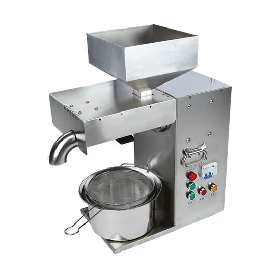 Automatic Stainless Steel Oil Press for Home Use