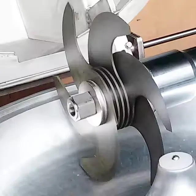 Heavy-Duty Commercial Stainless Steel Meat Bowl Cutter Machine