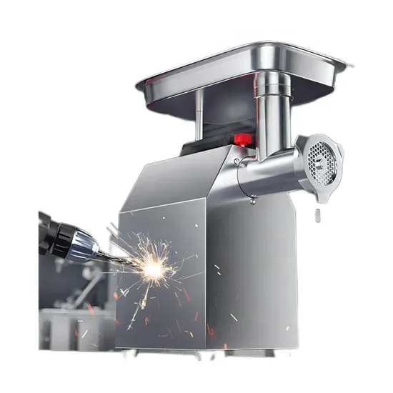 Table Top Stainless Steel Grinder Meat Type Electric Butcher Grinder
