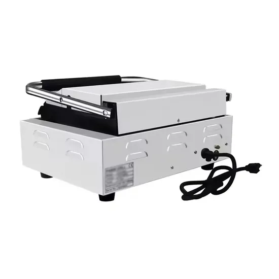 Premium Stainless Steel Electric Panini Maker for Restaurants
