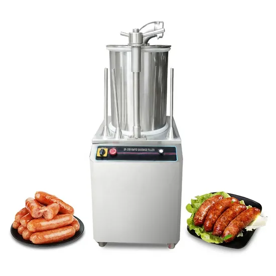 Heavy-Duty 26L Stainless Steel Hydraulic Sausage Filler Machine