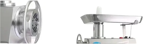 Fully Automatic Commercial Meat Grinder with Stainless Steel Blades and Powerful Motor