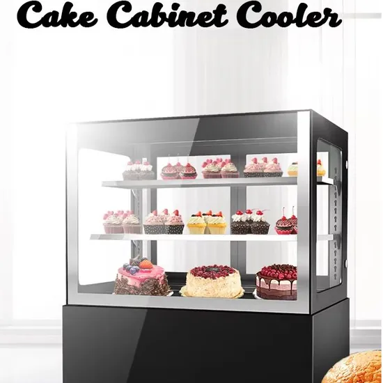 High-End Cake Display Fridge for Upscale Bakeries and Coffee