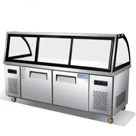 Versatile Supermarket Display Freezer for Cooked Meat Products