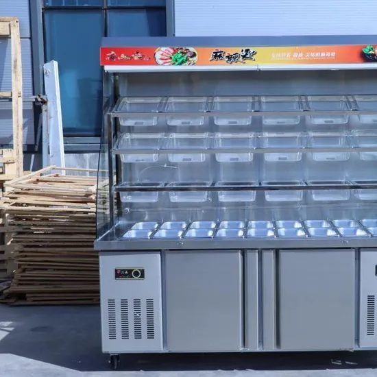 Dual Temperature Commercial Refrigerator Freezer for Fresh Food Display