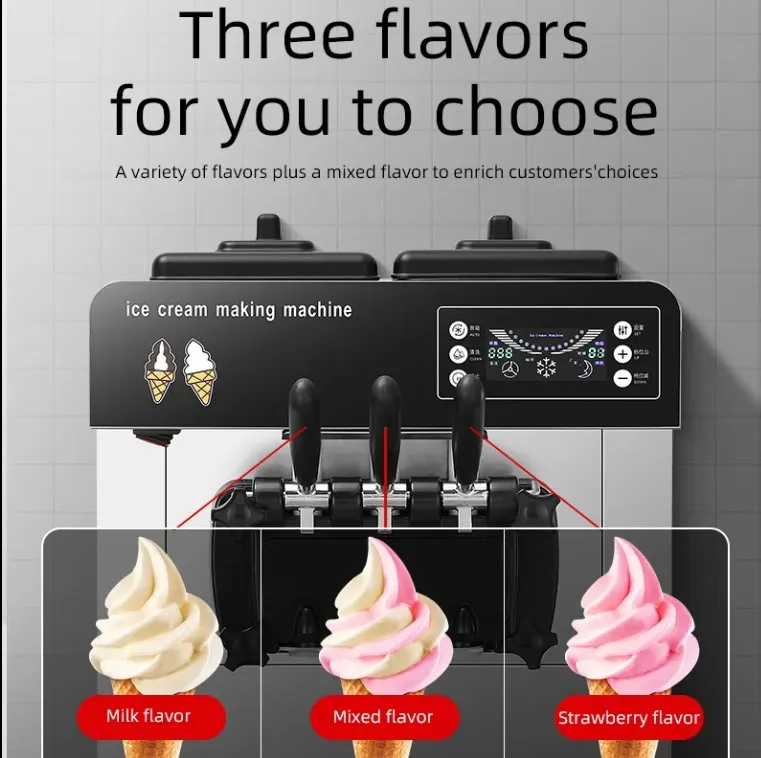 CT-Bql818t Electric Ice Cream Machine Ice Cream Maker Commercial Ice Cream Machine