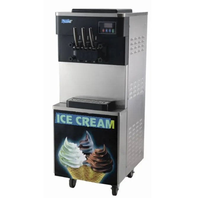 Hot Sale Commercial Taylor 3 Flavors 2+1 Mixed Soft Serve Ice Cream Machine Frozen Yogurt Machine Ice Cream Machine