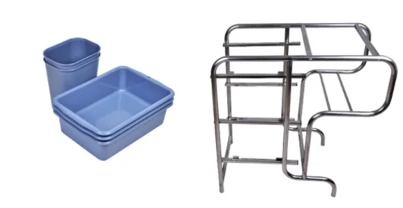 Commercial Restaurant Stainless Steel Collecting Cart
