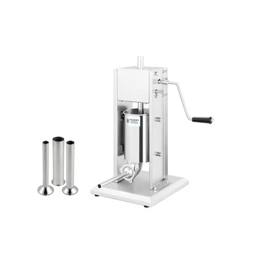 High-Quality 2L Stainless Steel Sausage Stuffer for Easy Meat Processing