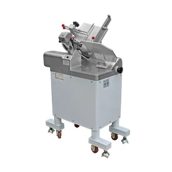 Commercial Grade Vertical Electric Meat Slicer for Frozen Cuts