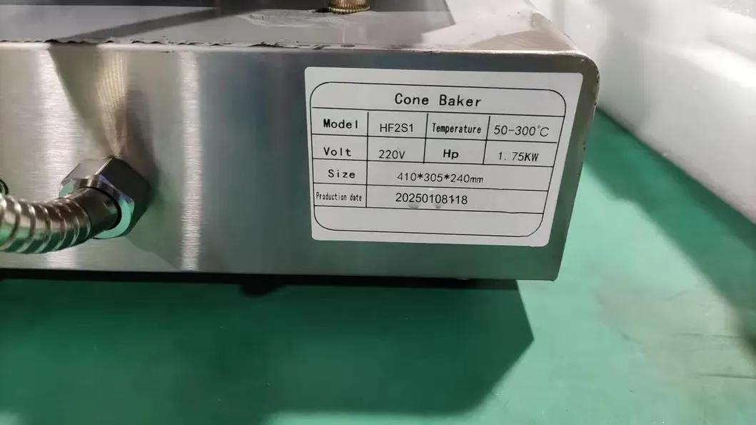 Commercial Customize Mould Square Electric Ice Cream Corn Waffle Maker