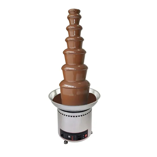 7 Tiers Digital Display Chocolate Fountain for Commercial