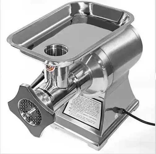 Commercial Electric Grinder with High Power Motor for Meat Processing