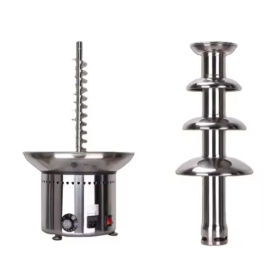 4 Tiers Commercial Chocolate Fountain for Restaurant