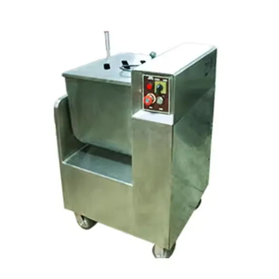 Commercial Stainless Steel Meat Filling Mixer for Sausage, Burger, and Meatball Processing