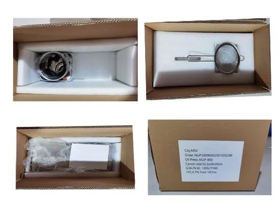 Cold and Hot Sesame Peanut Press Oil Machine with Temperature Screen