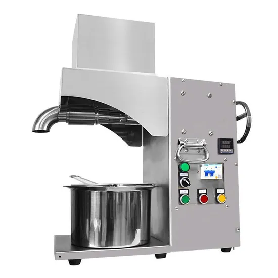 Automatic Stainless Steel Oil Press for Home Use