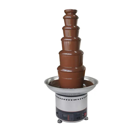 6 Layer Stainless Steel Chocolate Fountain Maker