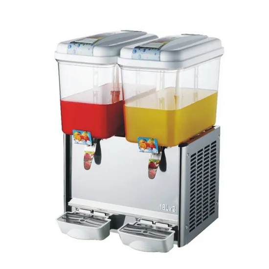 Premium Commercial Stainless Steel Electric Fruit Dispenser for Hot and Cold Beverages (CT-JDM-18L*2)