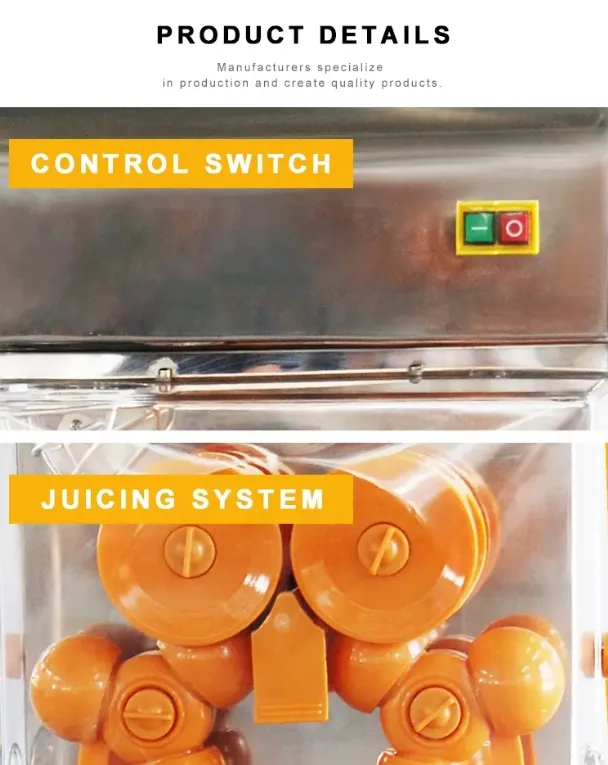 Premium Commercial Orange Juicer Maker for Quick Juice Service