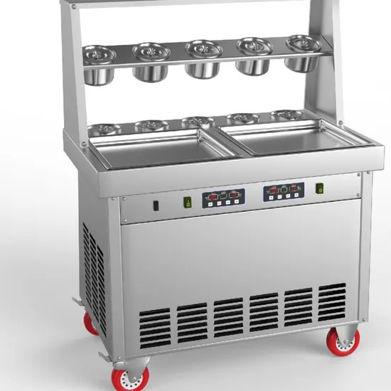 High-Performance Fried Ice Cream Rolls Machine for Ice Cream Shops