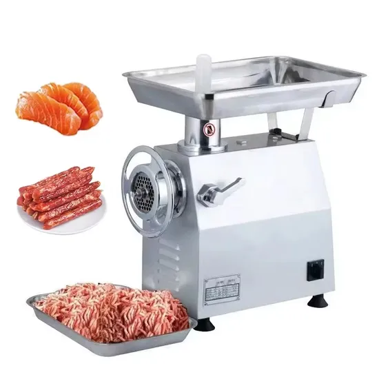 Stainless Steel Fully Automatic Commercial Meat Grinder for Heavy-Duty Use