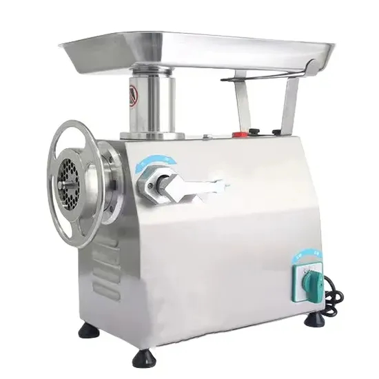 Fully Automatic Commercial Meat Grinder with Stainless Steel Blades and Powerful Motor