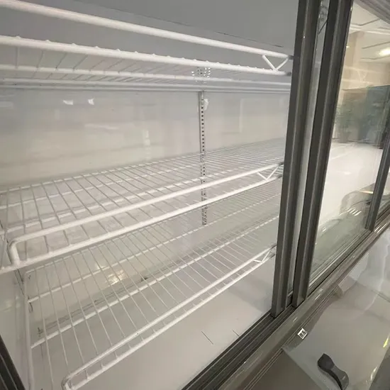 Double-Temperature Energy-Saving Cabinet for Supermarket Vegetables Display Fridge