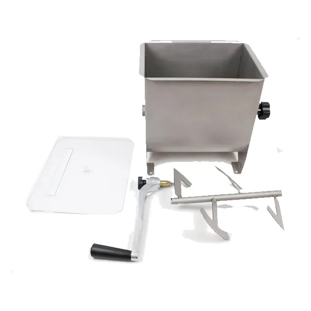 Heavy Duty Commercial Stainless Steel Meat and Vegetable Mixer 20lb Capacity