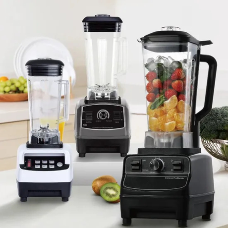 Heavy Duty 1 Cup Silver Blender Juicer Blender Multifunction Blender Robot Commercial Food Fruit Juice Silver Blender