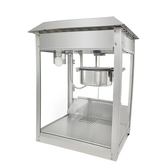 Commercial Stainless Steel Body 8oz 220V 110V Electric Popcorn Machine Popcorn Maker