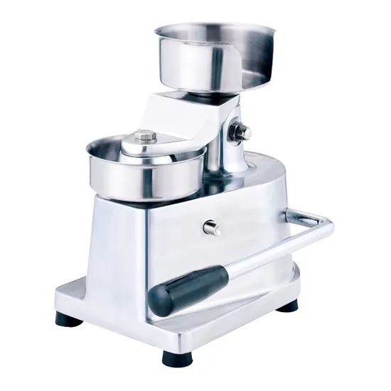 Heavy-Duty Manual Hamburger Press Machine for Juicy Patties
