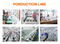 Buffet Supplies Restaurant Plastic Juice Container 3 Tanks with Tap Keeping Drink Stirring Style Beverage Dispenser