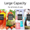 Premium Four-Sided Glass Beer/Wine/Beverage Display Fridge for Retail