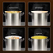12L Custom 6L~225L Multi Sizes Stainless Steel Stock Pot High Pot Cookware Large Cooking Pot for Home Restaurant Soup Barrel