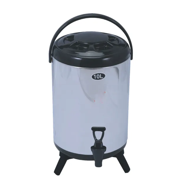 Premium 10L Stainless Steel Tea and Milk Storage Barrel