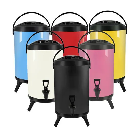 Premium 10L Stainless Steel Tea and Milk Storage Barrel