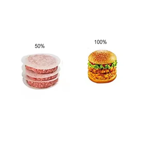 Versatile Manual Burger Press - Ideal for Homemade Patties