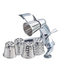 Manual Vegetable Salad Cutter Machine with 5 Kinds Different Knife