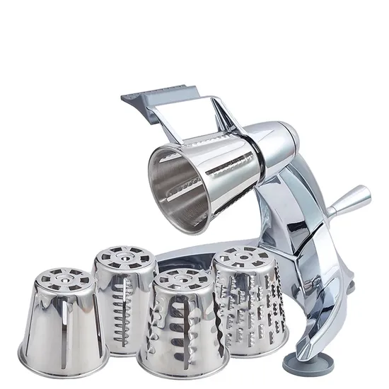 Manual Vegetable Salad Cutter Machine with 5 Kinds Different Knife