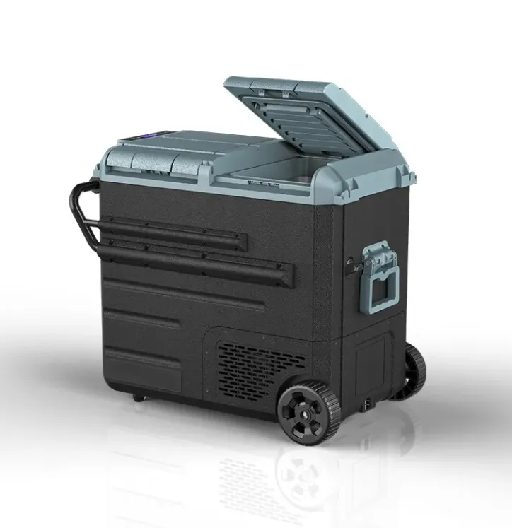 Waycool Weg65 58L Camping Car Fridge Best Portable Car Fridge 12V 24V Car Electric Cooler Compressor with OEM and ODM