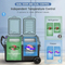 Waycool Wg65 58L Camping Car Fridge Best Portable Car Fridge 12V 24V Car Electric Cooler Compressor with OEM and ODM