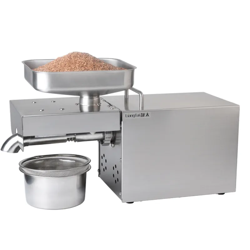 Home Use Stainless Steel Hot and Cold Oil Press Maker