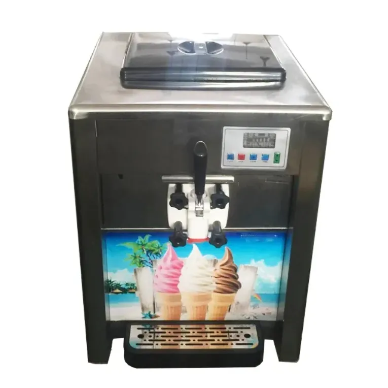 Professional Grade Ice Cream Maker in Stainless Steel with 3 Aroma Choices Ice Cream Machine