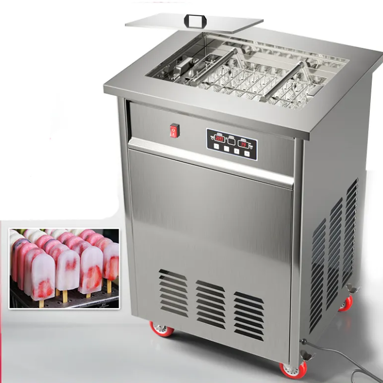 Commercial Ice Maker Stick Making Machine Popsicles Making Machine Fruit Popsicle Machine Ice Lolly Machine