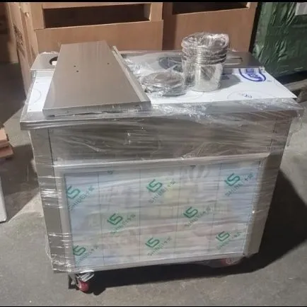 Premium Single Round Ice Cream Rolls Maker for Businesses