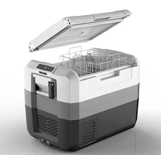 Factory Direct 65L Vehicle and Home Use Car Refrigerator Portable Camping Car Freezer with Detachable Battery
