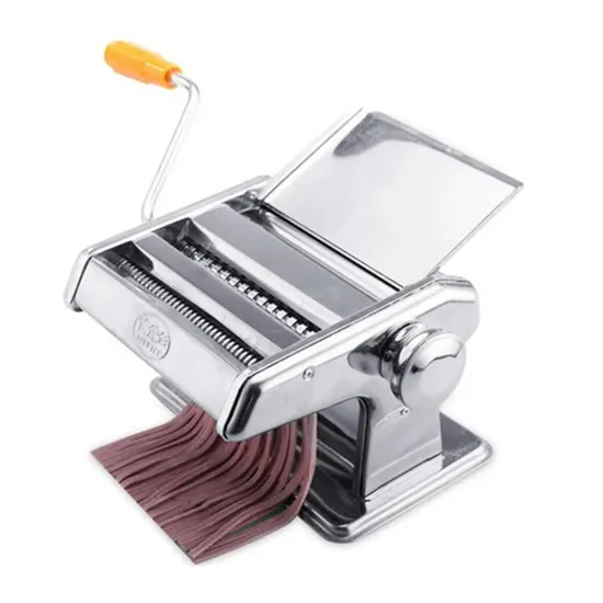 Stainless Steel Hand Pasta Maker with 3 Kinds Blade for Home