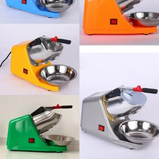 Best Selling Commercial Electric Cube Ice Shaver Maker Machine Ice Crusher